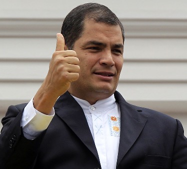 Presentan en Santa Clara libro de Rafael Correa